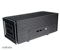 Computer case Akasa A-NUC45-M1B Photo 7