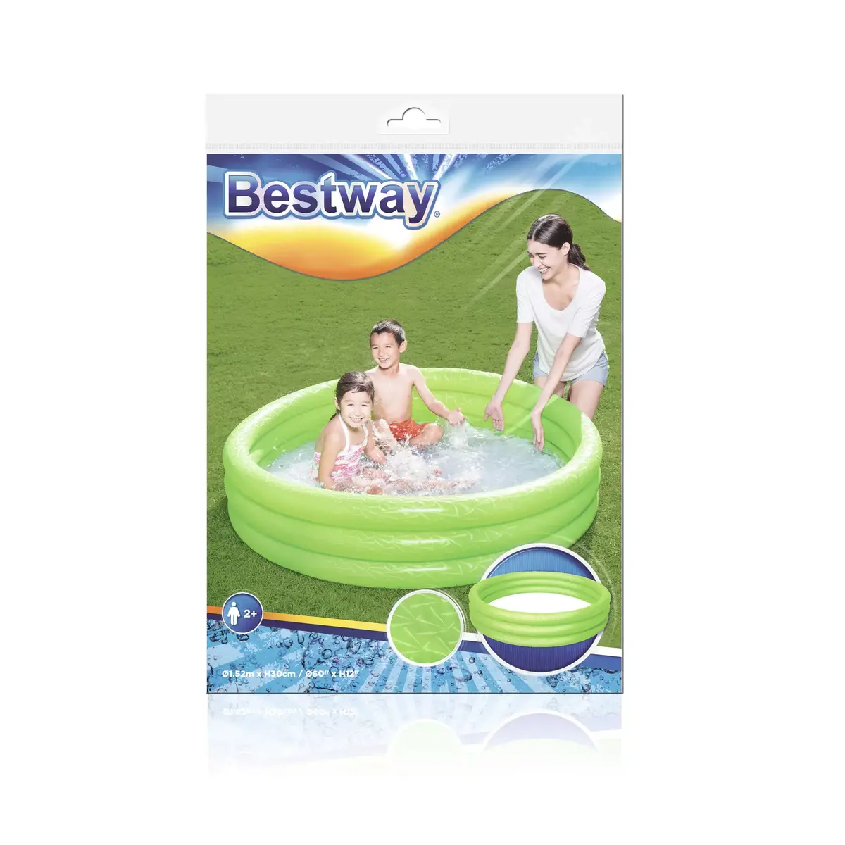 Надувной бассейн Bestway Ø1,52 m × 30 cm Photo 15