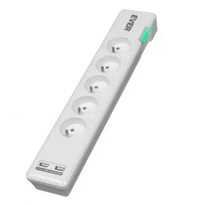 Power strip Ever Elite T/LZ10-SPI000/0000 2xUSB