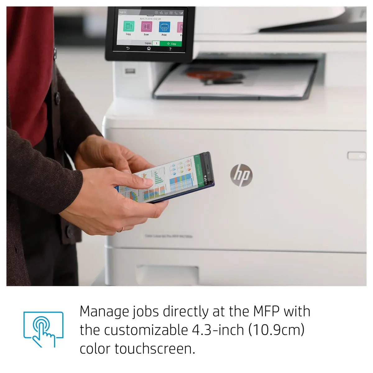 HP Color LaserJet Pro MFP M479dw Printer Photo 20