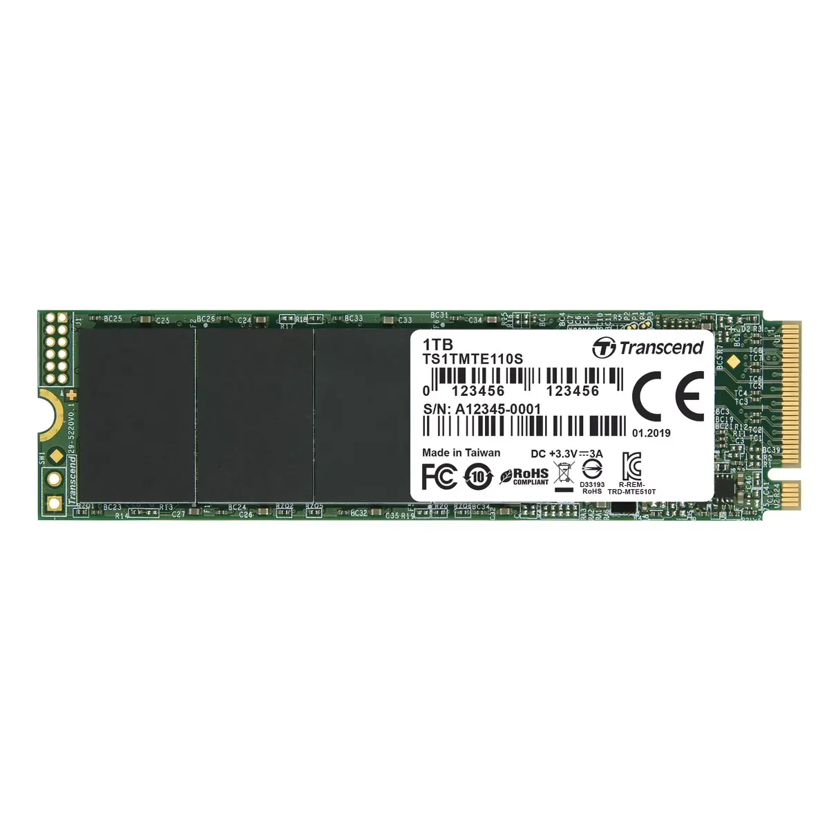 SSD Transcend 1 TB 110S Photo 2