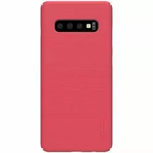 Protective back cover Nillkin for Samsung Galaxy S10 — Super Frosted, red