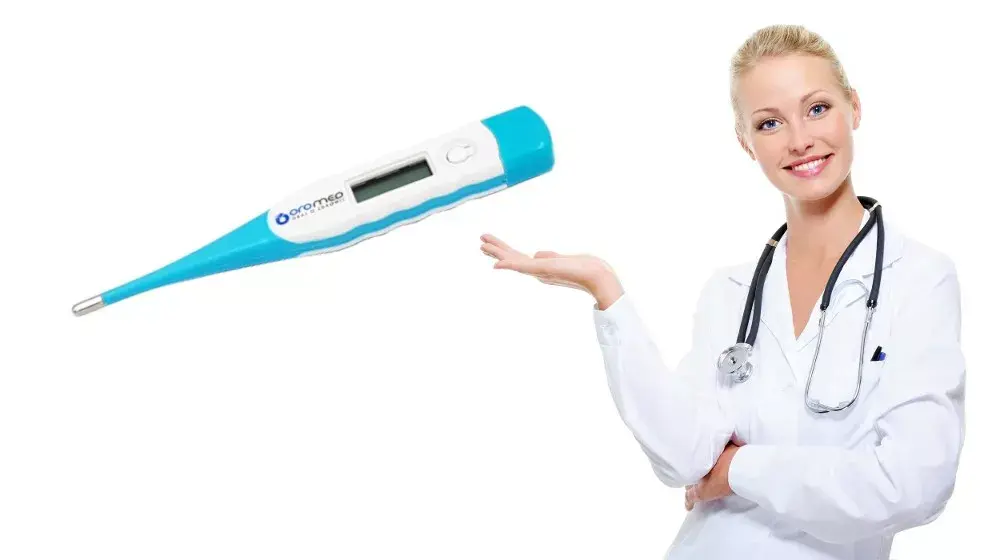 Цифровой термометр ORO-MED FLEXI blue Photo 2