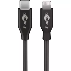 Lightning cable Goobay 39424 1m Black