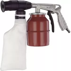 Sandblasting gun Aerotec Model 2009511 — operating pressure 6.8 bar, manual abrasive blasting tool