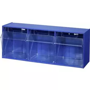 Storage Box allit VarioPlus ProFlip 3 B x H T 600 240 – modular plastic storage system