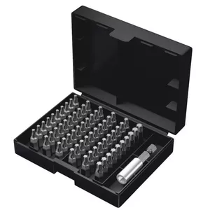 Screwdriver bit set Wera 05057909001 — 60 pcs, Torx/Torx Plus TX10–TX40, 25 mm
