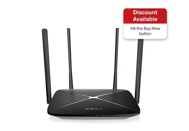 MERCUSYS AC12G — divjoslu Wi‑Fi 5 maršrutētājs Photo 4