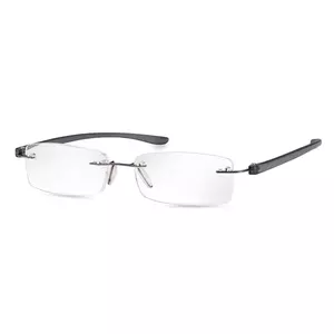 Eschenbach 2913-220 Unisex Rectangle Rimless Anthracite