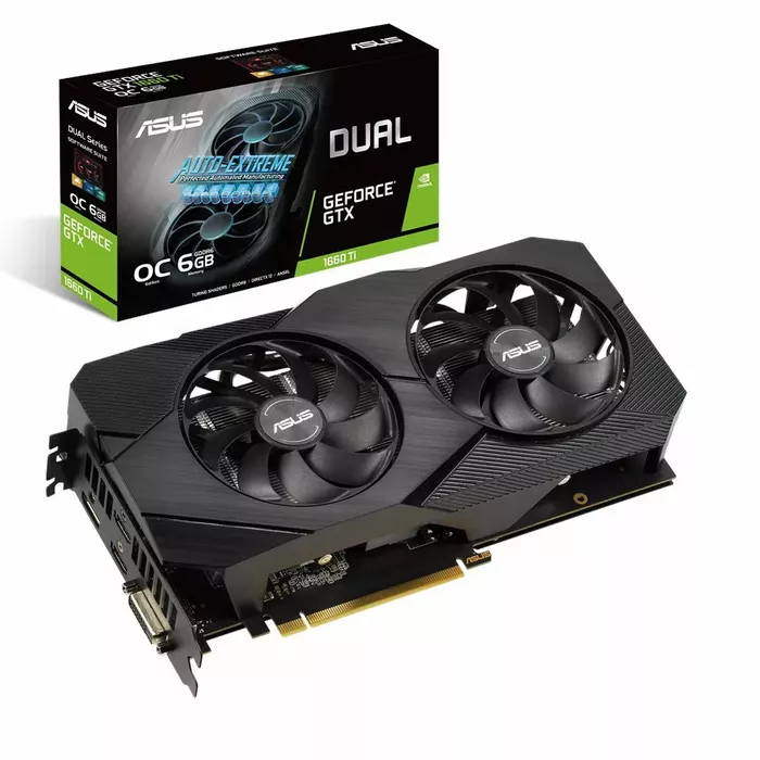 ASUS Dual TUF-GTX1660TI-T6G-EVO-GAMING NVIDIA GeForce 90YV0CR2