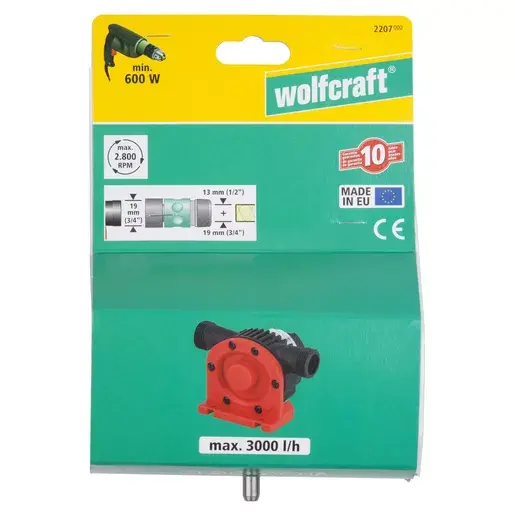 Ūdens sūknis wolfcraft GmbH 2207000 Photo 3