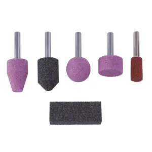 Mounted stone wheel Wolfcraft 1 — abrasive mounted point for grinding and polishing