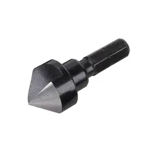 Countersink bit Wolfcraft 1 (model 2582000) — single-flute countersink for deburring and chamfering