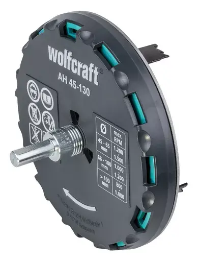 Cirkulārs urbjmašīnas uzgaļs wolfcraft GmbH 5977000 Photo 2