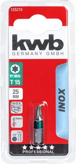 Screwdriver Bit KWB 125215 Photo 2