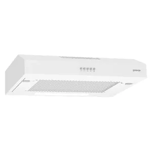 Built-under extractor Gorenje WHU629EW/S, Synthetic filter, Noise level: E