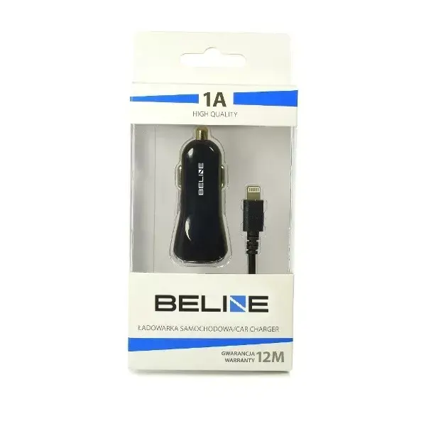 Beline Beli0001 car charger — 1x USB + Lightning, 1A Photo 2