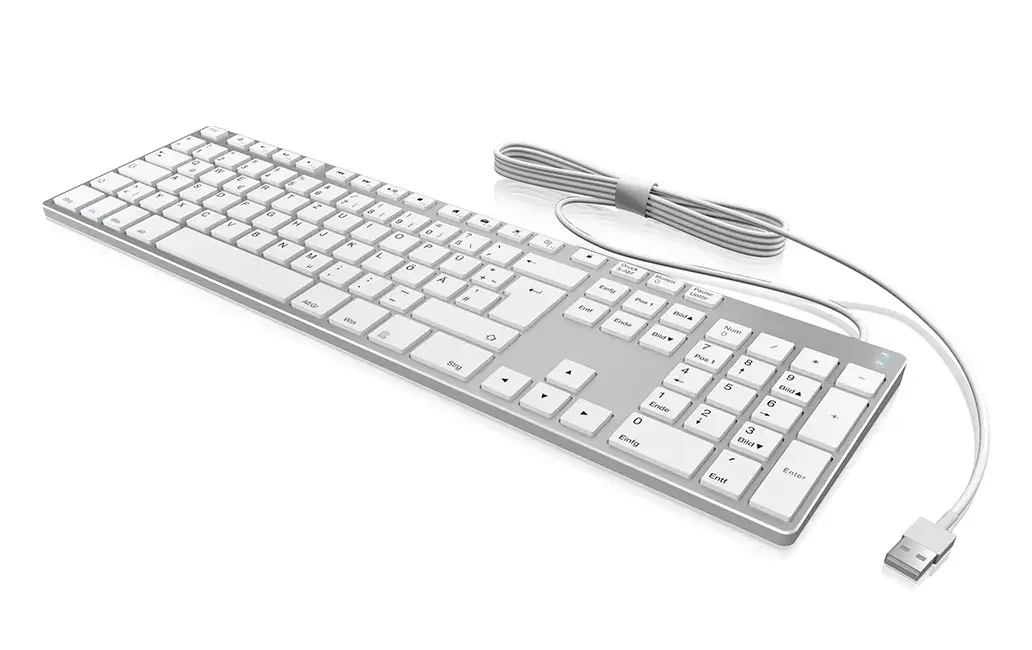 KeySonic KSK-8022MacU keyboard — Full-size USB QWERTZ Photo 3