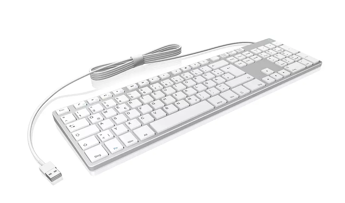 KeySonic KSK-8022MacU keyboard — Full-size USB QWERTZ Photo 4