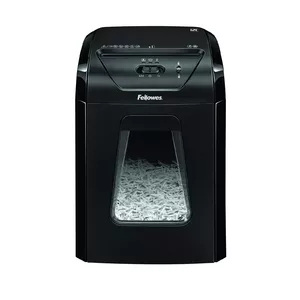 Fellowes Powershred 12C papīra smalcinātājs Krusteniskā smalcināšana 22,5 cm Melns