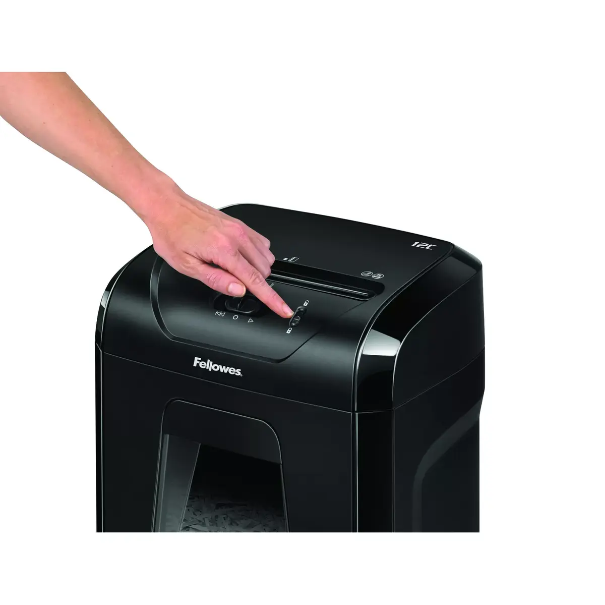 Papīra šķēlējs Fellowes Powershred 12C Photo 4
