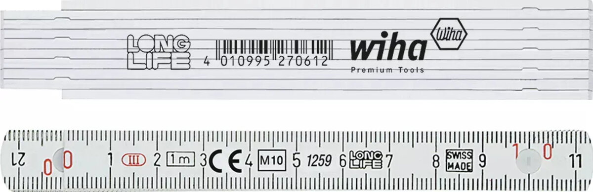 Wiha 27062 Saliekamā mērlenta 1m 10