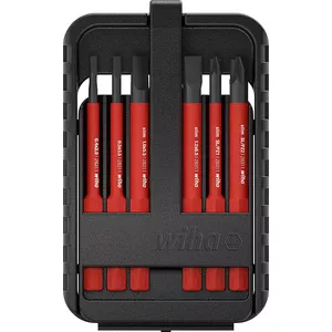 Bit set Wiha SlimBit Box 43153 — 31 bits, assorted screwdriver bits in storage case