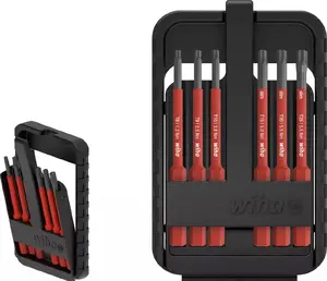 Wiha 43153 Power Screwdriver Impact Driver with 6 Bits