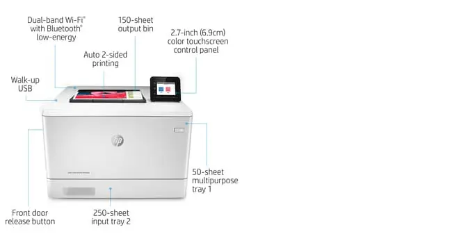 Принтер HP Color LaserJet Pro M454dw Photo 12