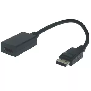 M-Cab 2200030 video kabeļu aksesuārs 0,2 m DisplayPort HDMI Type A (Standard) Melns