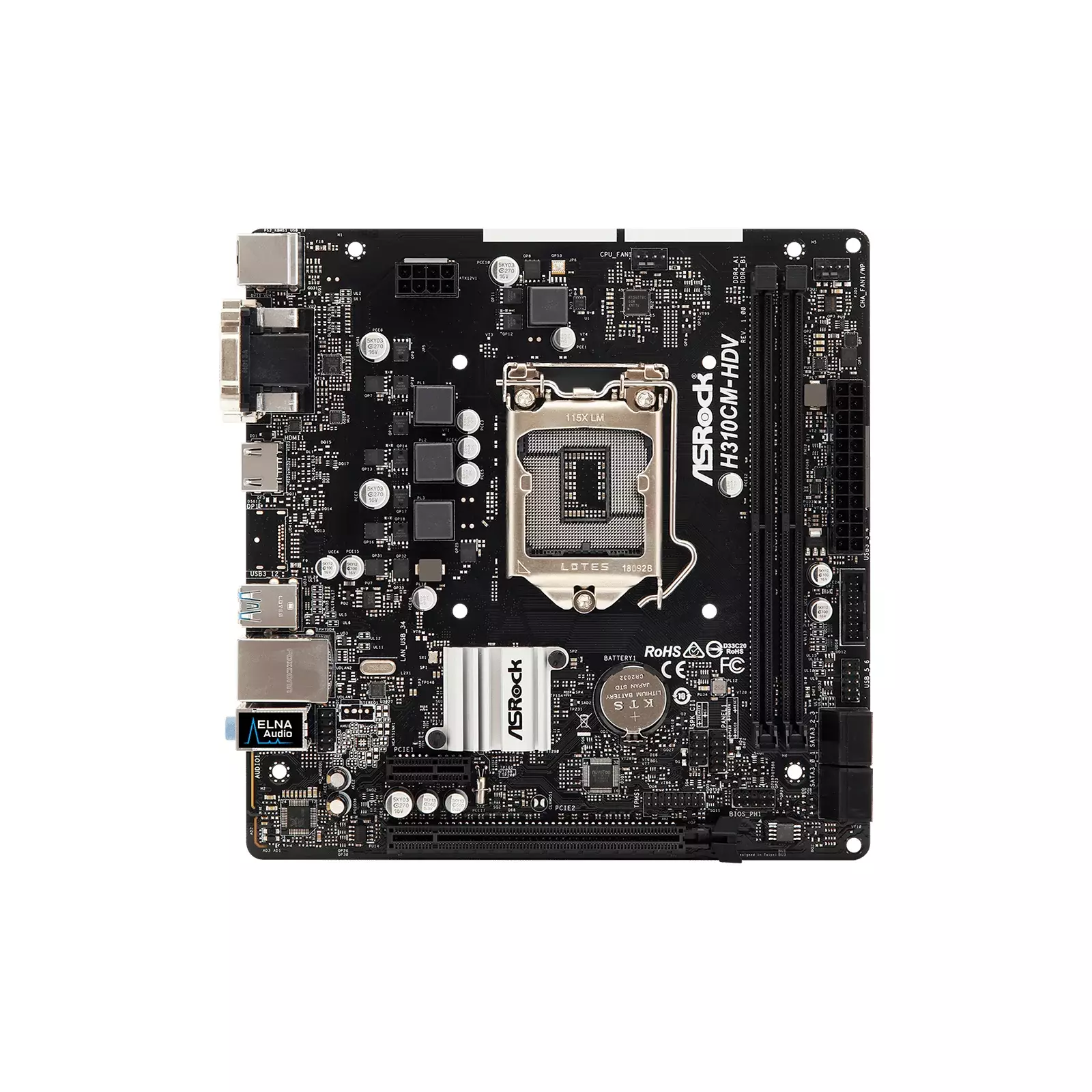 ASROCK H310CM-HDV Photo 2