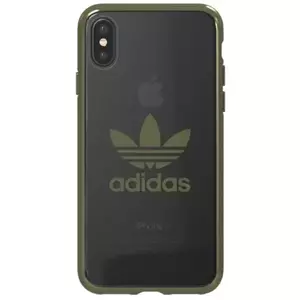 Adidas OR Clear Case Оригинальный Чехол - Бампер для Apple iPhone X / XS Зеленый (EU Blister)