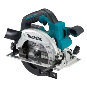 Портативная циркулярная пила Makita DHS660ZJ, 18 В BLDC, диск 165 мм, глубина реза 57 мм (90°), 5000 об/мин, 3,2 кг