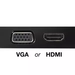 4K HDMI or HD VGA Video Output*