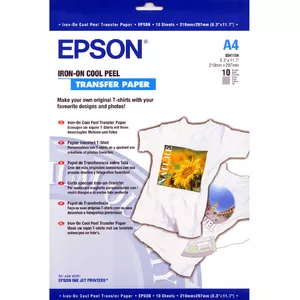Dzelzs pārneses papīrs Epson A4 10 lapas