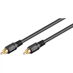 Аудиокабель Microconnect AUDC05G 5м RCA Черный