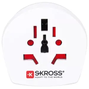 Travel Adapter Skross Country Combo World to UK