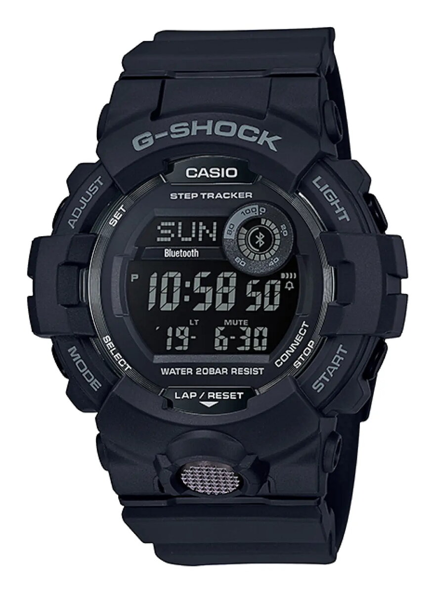 CASIO GBD-800-1BER Vīriešu sveķu rokas pulkstenis