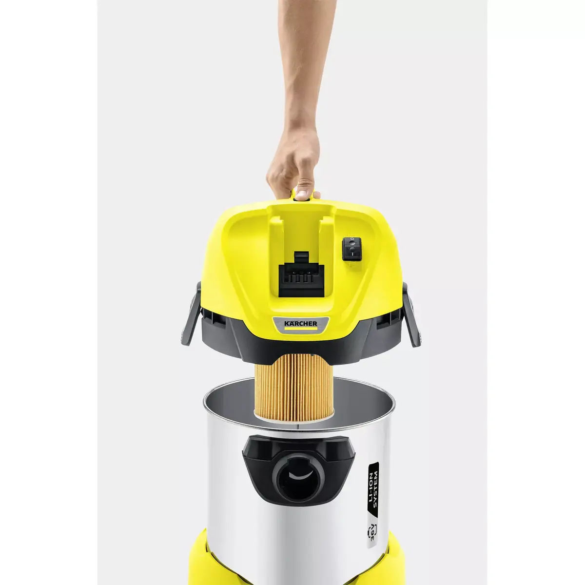 Putekļsūcējs Kärcher WD 3 Battery Premium Photo 3