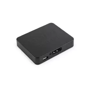 HDMI video splitter GEMBIRD DSP-2PH4-03 — 2x HDMI outputs, up to 3840×2160, 225 MHz bandwidth, HDCP, 5 V DC, black