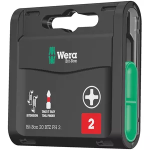 Screwdriver Bit Set Wera Bit-Box 20 BTZ PH