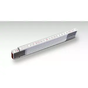 Folding ruler STABILA 01134 Beech wood, 2 m, metric cm/mm, 17 mm width, 3.3 mm joint strength