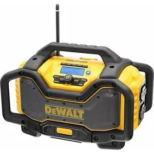 Dewalt DCR027 Būvlaukuma radio melns, dzeltens (DCR027-QW)