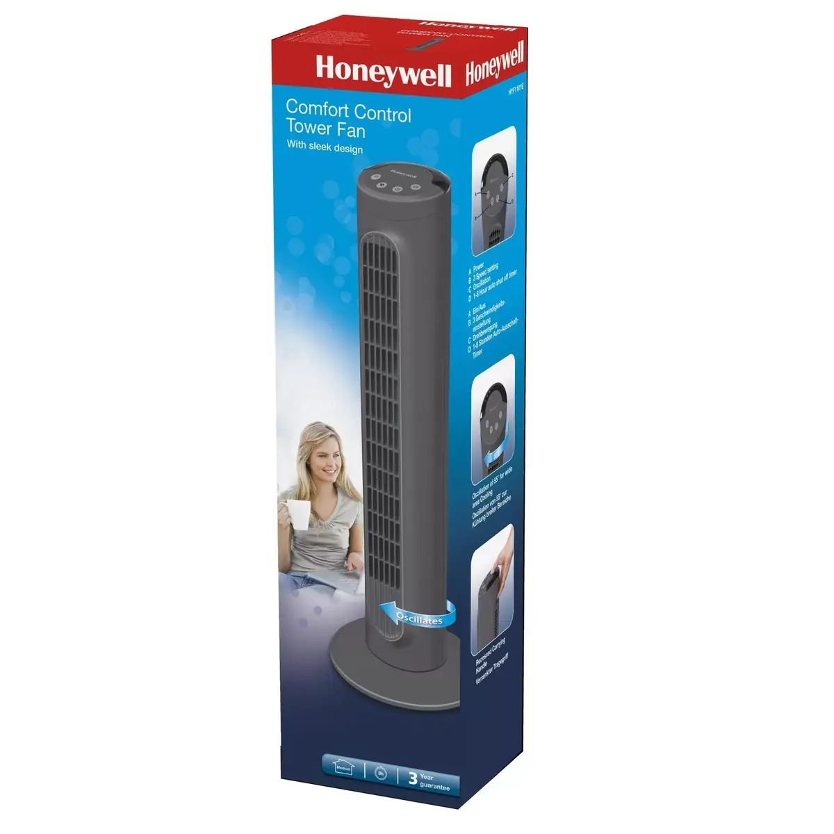 Напольный вентилятор, Honeywell, HYF1101E4 Photo 2
