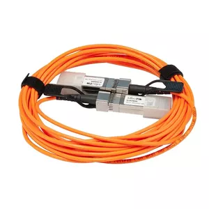 Mikrotik S+AO0005 optisko šķiedru kabelis 5 m SFP+ Oranžs