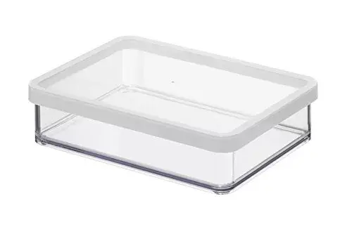 Rotho 11609 Taisnstūra 1 L caurspīdīga