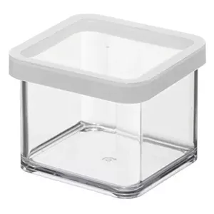 Barības trauks rotho Box Rotho 11603 taisnstūra 0,5 L, tehnopolimērs, balts, 100×100×72 mm