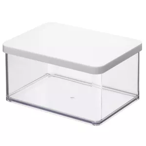 Контейнер для корма rotho Dispenser Loft 11610 прямоугольный 2,25 л, технополимер, белый, 200×150×96 мм