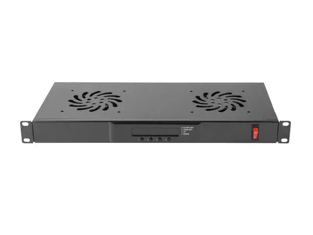 Fan panel LANBERG AK-1502-B 1U, 2 fans Photo 3