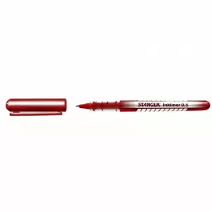Rollerball pen Stanger 7420003 0.5 mm red — rollerball, 0.5 mm tip, red ink